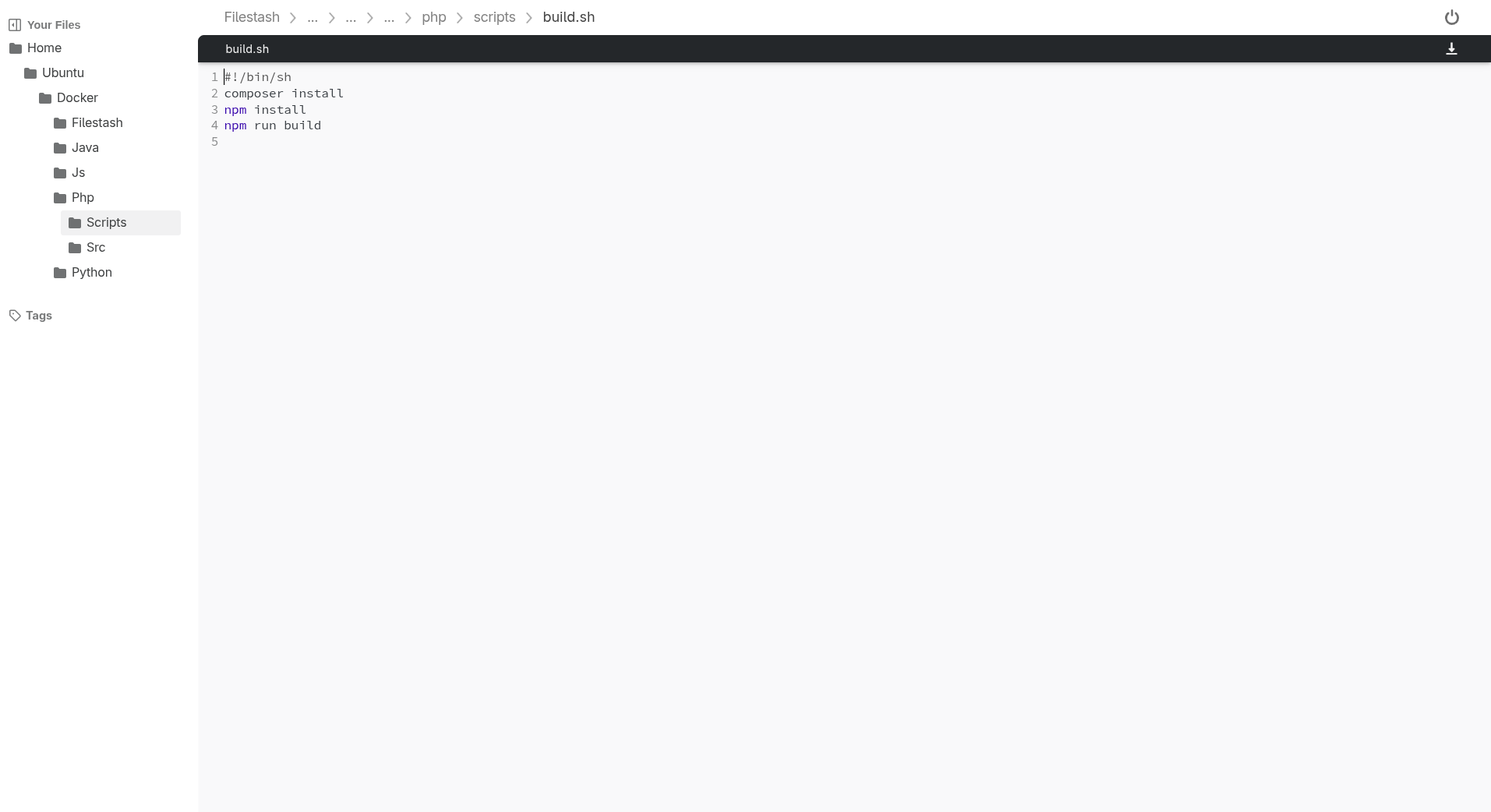 Modification d’un fichier