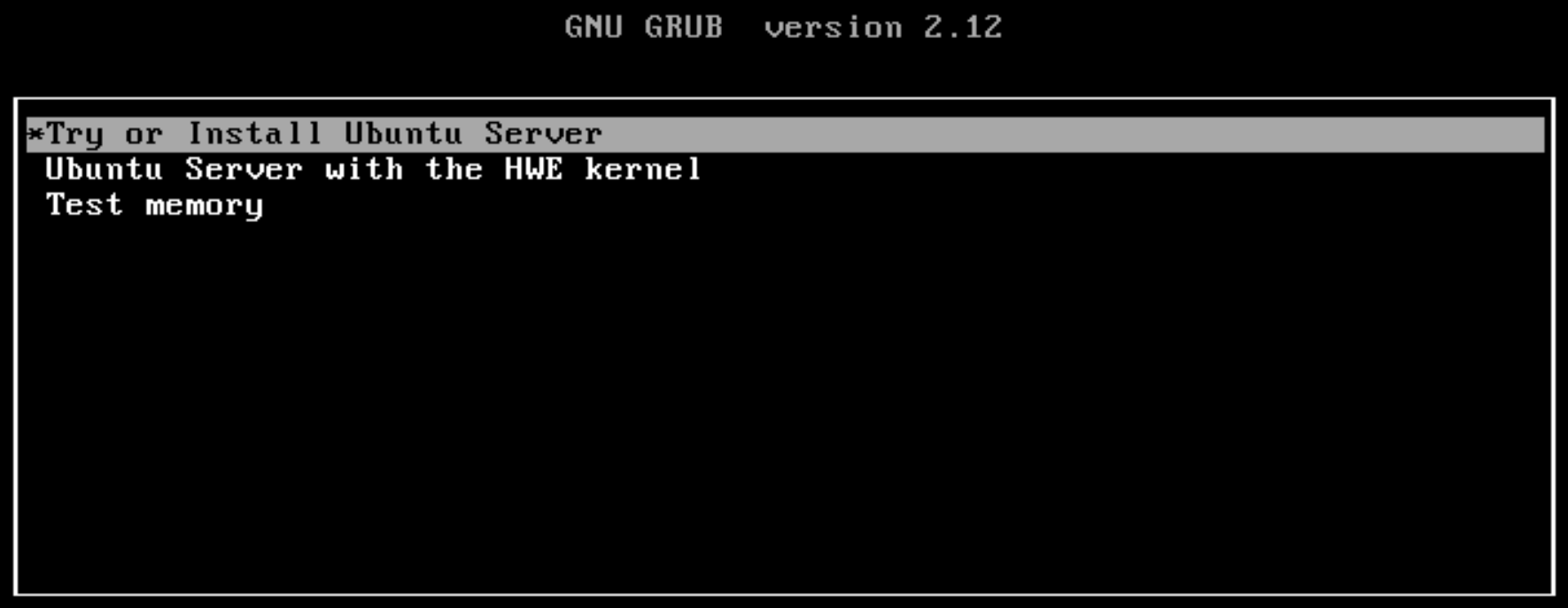 Séquence de démarrage